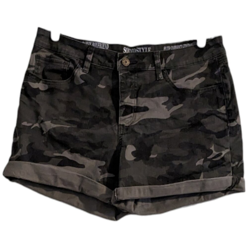 Sound Style Boyfriend Shorts - size 12